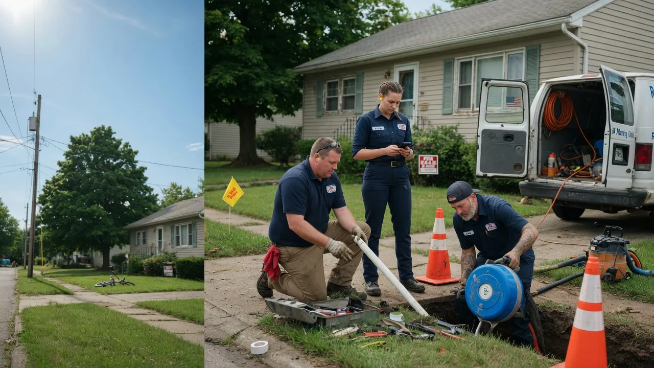 Sewer Line Repair in Lupton, MI near me
